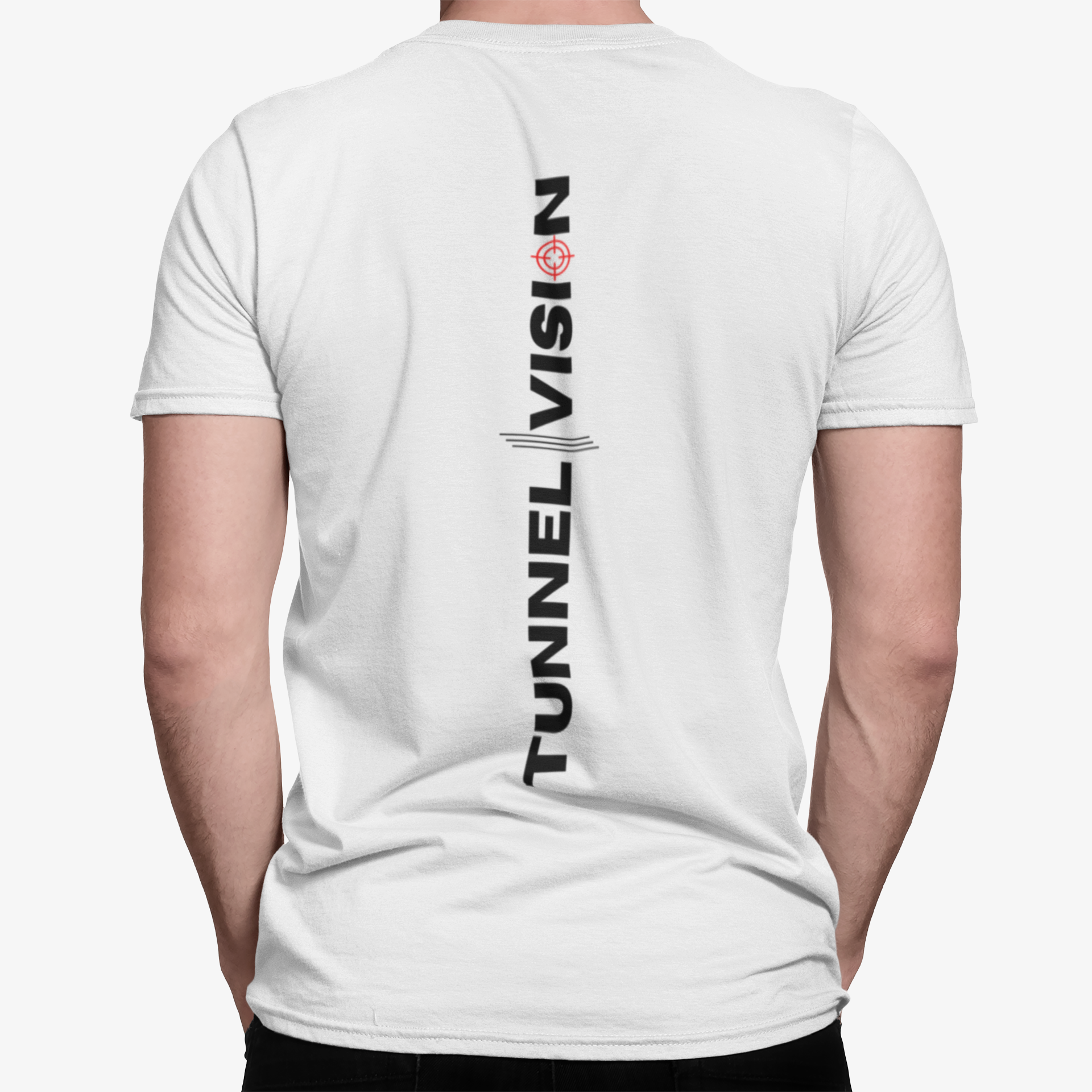 Elite White T-Shirt, White Crew Neck T-Shirt