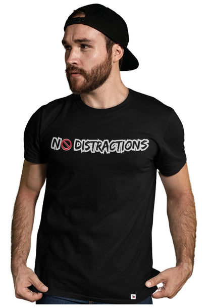 Quote No Distractions Tee