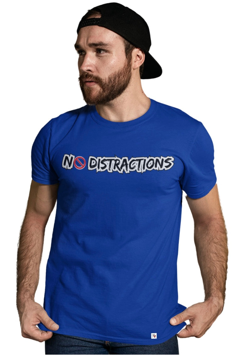 Quote No Distractions Tee